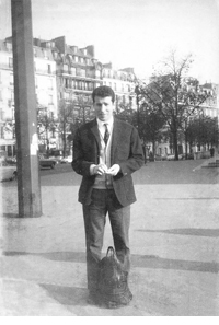 Daniel Bensaïd à son arrivée à Paris